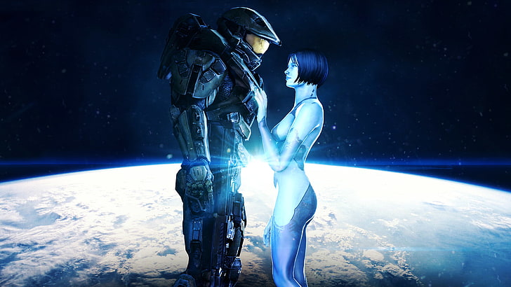 Halo, Master Chief, Cortana, HD-Hintergrundbild