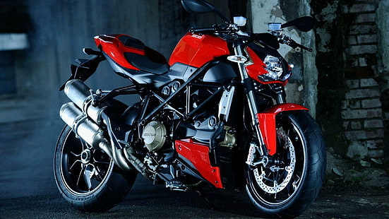 Kendaraan, Ducati Streetfighter 848, Sepeda, streetfighter Ducati, Sepeda Motor, Wallpaper HD HD wallpaper