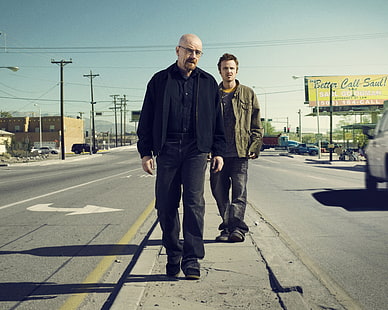 Breaking Bad, Jesse Pinkman, Walter White, Road, Filme, HD-Hintergrundbild HD wallpaper