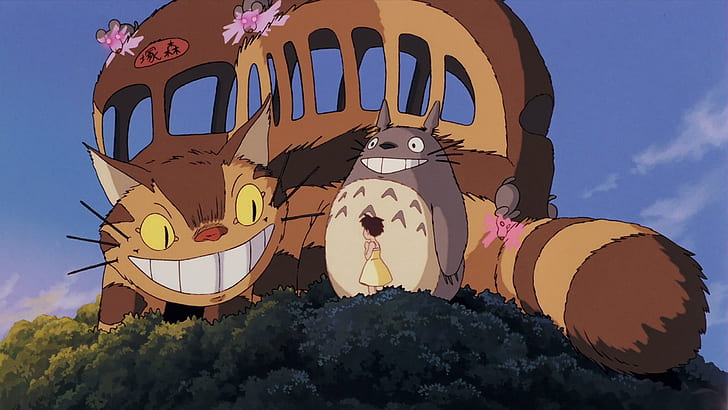 Studio Ghibli, anime, Komşum Totoro, HD masaüstü duvar kağıdı