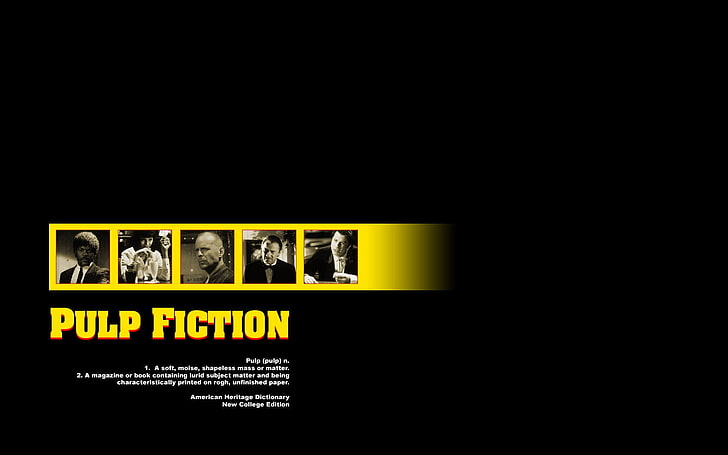 Pulp Fiction, Samuel L. Jackson, Uma Thurman, Bruce Willis, John Travolta, Harvey Keitel, Quentin Tarantino, HD wallpaper