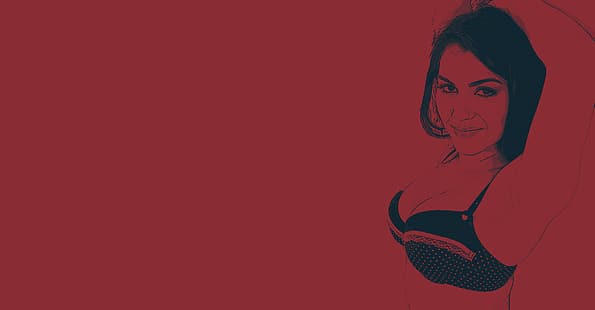 Valentina Nappi, 모델, 삽화, 미니멀리즘, HD 배경 화면 HD wallpaper