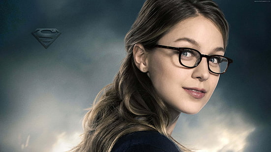 2 säsong, bästa TV-serien, Supergirl, Melissa Benoist, HD tapet HD wallpaper