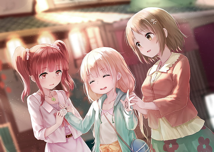 Anime, Die iDOLM @ STER Aschenputtel Mädchen, Anzu Futaba, Chieri Ogata, Kanako Mimura, HD-Hintergrundbild
