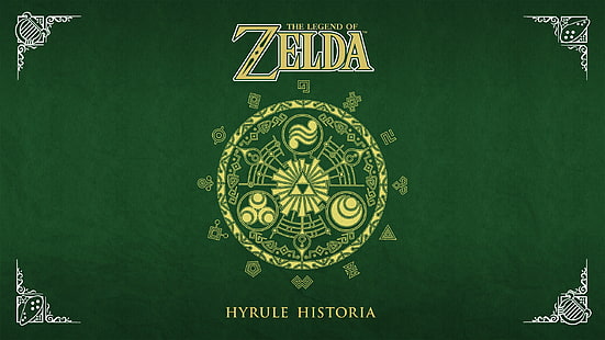 Zelda Green Nintendo Hyrule Book HD, videojuegos, verde, nintendo, zelda, libro, hyrule, Fondo de pantalla HD HD wallpaper