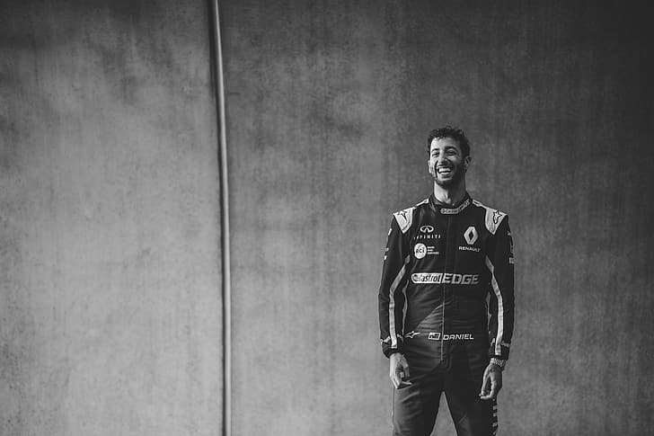 Daniel Ricciardo, Renault, Renault F1 Team, Fondo de pantalla HD