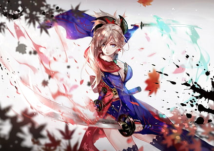 Fate Series, Fate/Grand Order, Miyamoto Musashi, HD wallpaper HD wallpaper