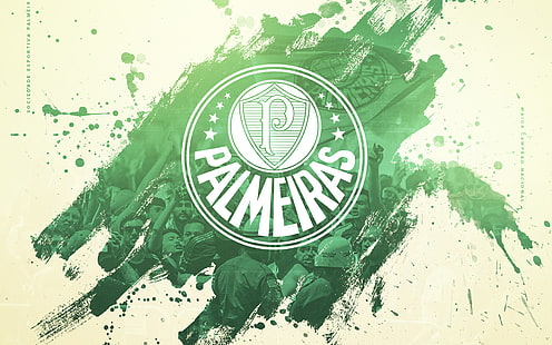 Calcio, Sociedade Esportiva Palmeiras, Logo, Sfondo HD HD wallpaper
