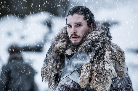Kit Harington, Game of Thrones, Jon Snow, Season 7, HD wallpaper HD wallpaper