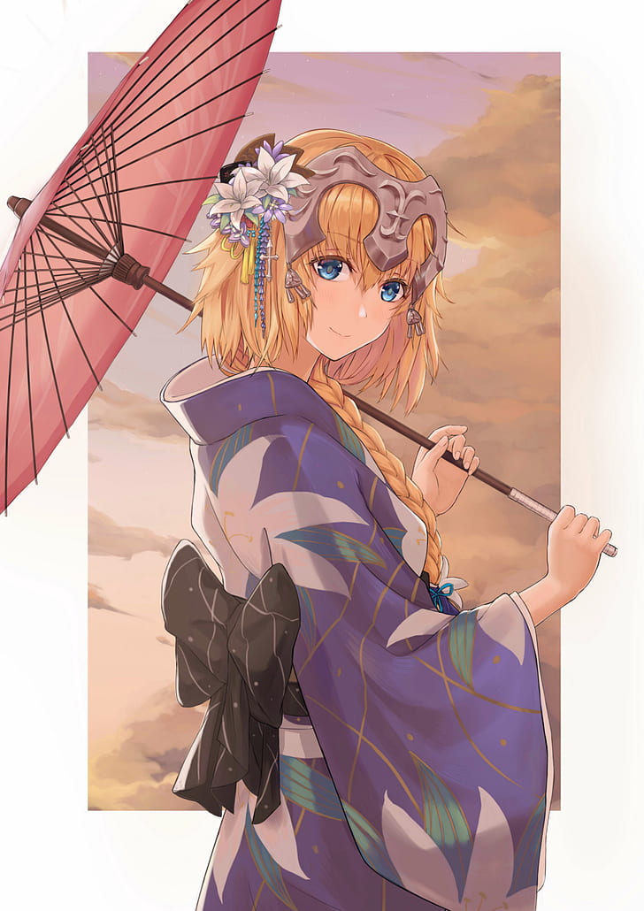 Fate Series、ルーラー（FateApocrypha）、FateApocrypha、アニメの女の子、 HDデスクトップの壁紙、 スマホの壁紙