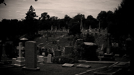 Lápida, cementerio de Hollywood, Fondo de pantalla HD HD wallpaper
