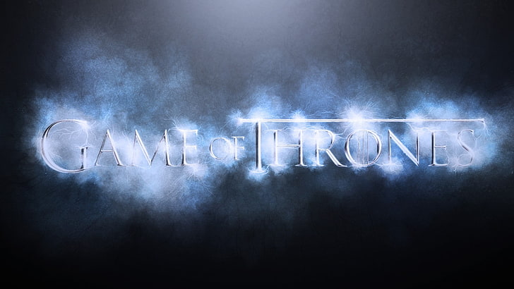 Game of Thrones-logotypen, Game of Thrones, HD tapet