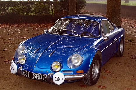 a110, alpine, berlinette, cars, classic, coupe, french, rallycars, renault, HD wallpaper HD wallpaper
