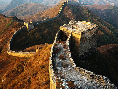 กำแพงเมืองจีนประเทศจีน, วอลล์เปเปอร์ HD HD wallpaper