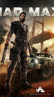 Mad Max 2015 ، ورق حائط لعبة Mad Max ، ألعاب ، 2015، خلفية HD HD wallpaper