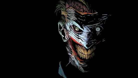 DC The Joker, Batman, Joker, произведения на изкуството, HD тапет HD wallpaper