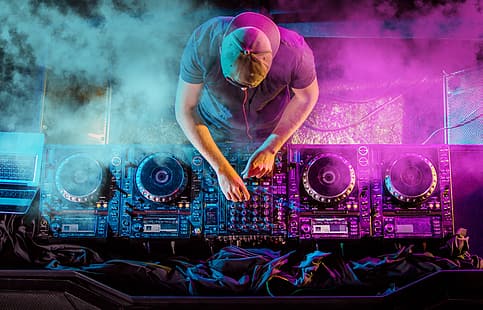 Mischpult, DJ-Controller, HD-Hintergrundbild HD wallpaper