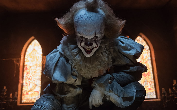 Pennywise from IT، pennywise، clowns، movies، it (movie)، Bill Skarsgård، خلفية HD