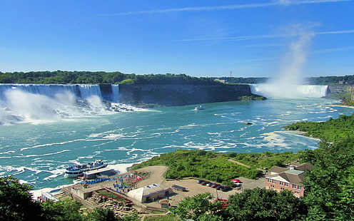 Водопади Ниагра Фолс Канада 2560 × 1600, HD тапет HD wallpaper