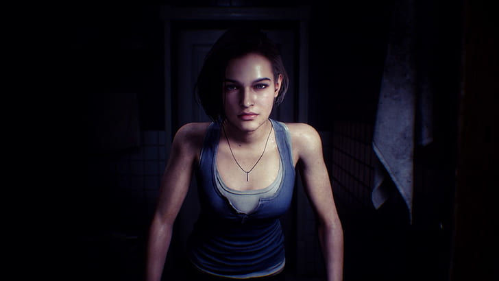 Resident Evil 3 Remake, видеоигры, персонажи видеоигр, Resident Evil, Джилл Валентайн, HD обои