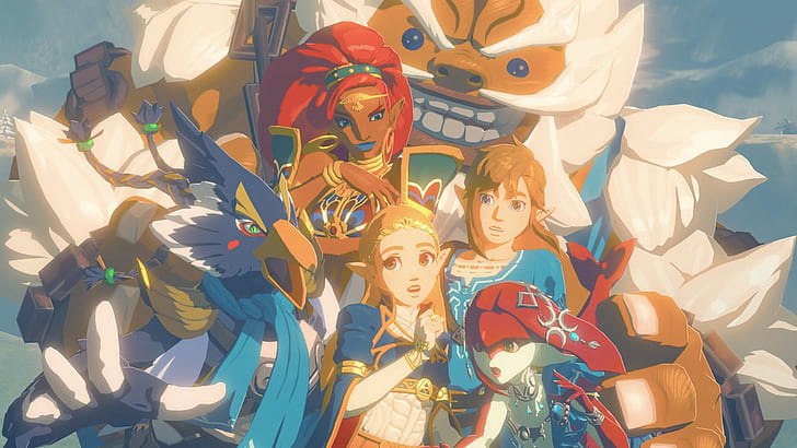 Botw, Mipha, The Champions Ballad, The Legend Of Zelda, The Legend of Zelda: Breath of the Wild, HD wallpaper