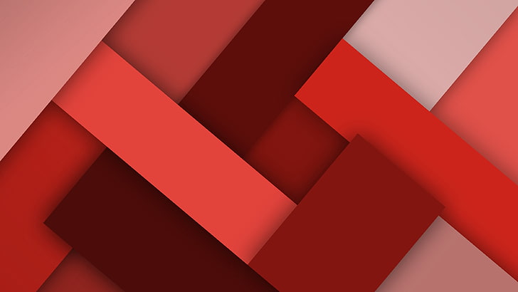 червено-бели тапети, минимализъм, дигитално изкуство, просто, HD тапет