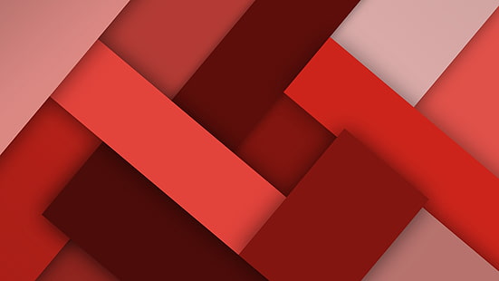красно-белые обои, минимализм, цифровое искусство, просто, HD обои HD wallpaper