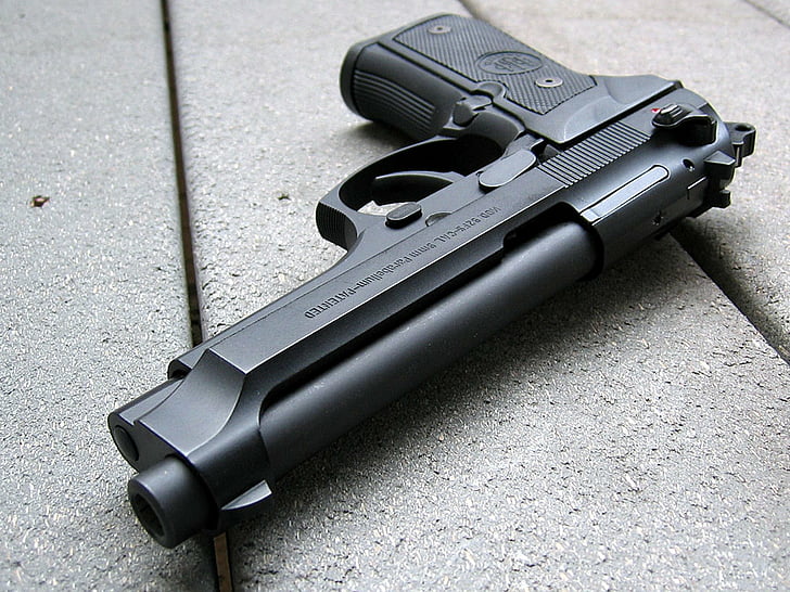 Armas, pistola Beretta, HD papel de parede
