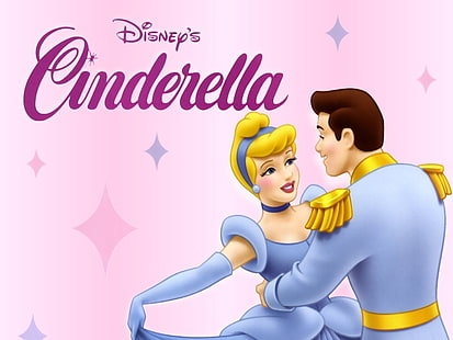 Cenerentola, illustrazione di Disney Cenerentola, cartoni animati, cartone animato, Sfondo HD HD wallpaper