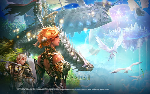 Carta da parati digitale Lineage II, Lineage II, RPG, fantasy art, Sfondo HD HD wallpaper