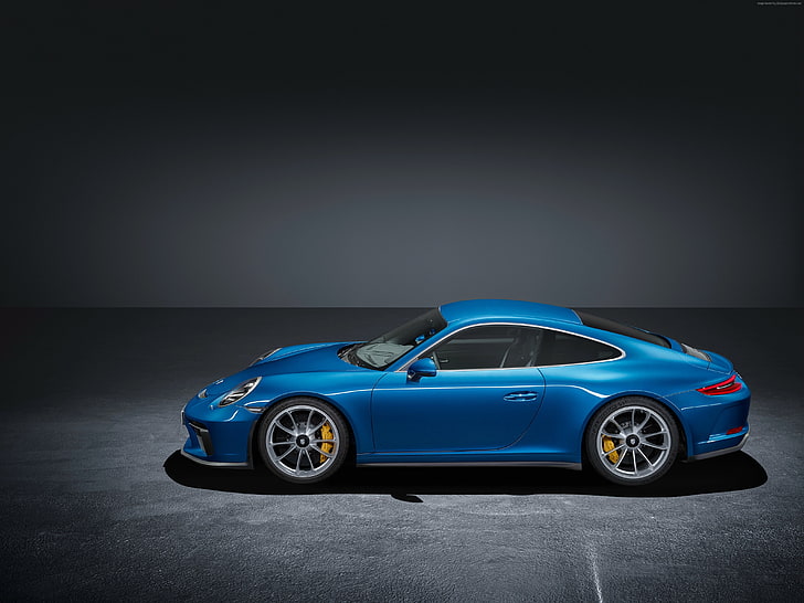 แพ็คเกจ Porsche 911 GT3 Touring, 4K, 2018 คัน, วอลล์เปเปอร์ HD