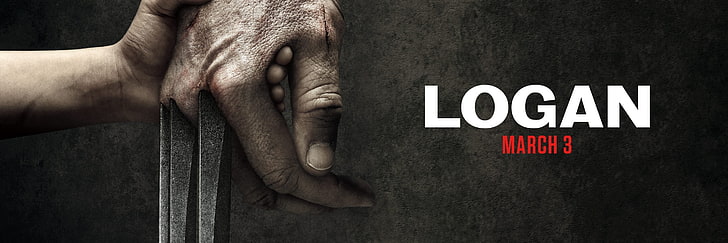 Plakat Marvela Logana, Logan (2017), filmy, X-Men, Tapety HD