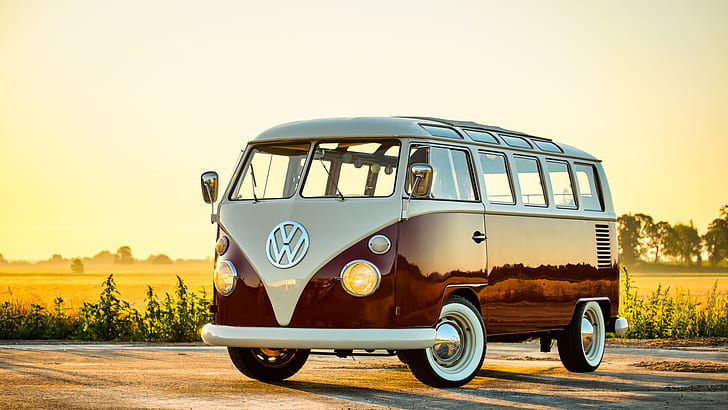 Volkswagen, Volkswagen Typ 2 Bus, Altes Auto, HD-Hintergrundbild