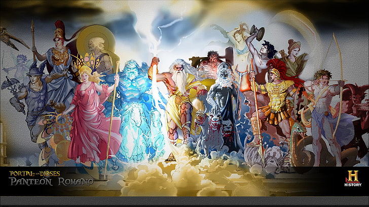 zwölf olympier malen, historisch, götter, geschichte, römisch, HD-Hintergrundbild