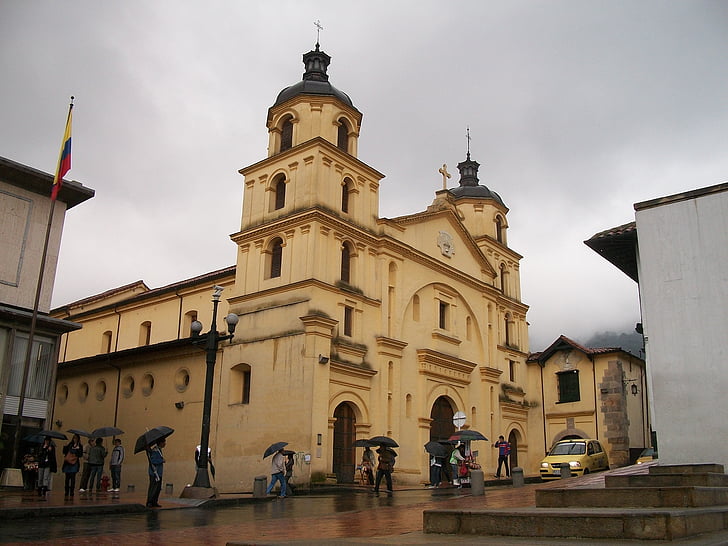 Arquitectura, Bogotya, Candelaria, Iglesia, HD-Hintergrundbild