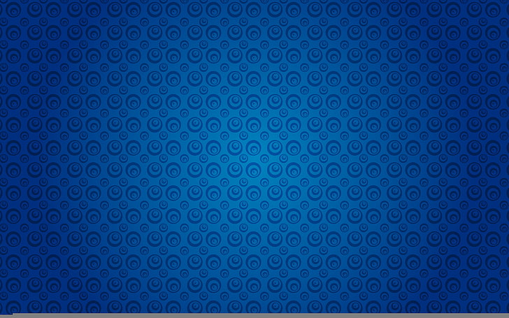blue and dark-blue print digital wallpaper, circles, blue, background, Wallpaper, patterns, texture, HD wallpaper