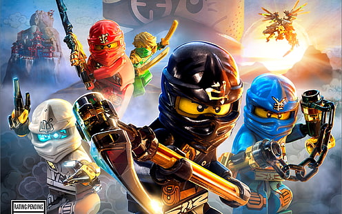 Lego Ninjago: Shadow Of Ronin 2015, Lego Ninjago цифров тапет, Игри,, 2015, HD тапет HD wallpaper