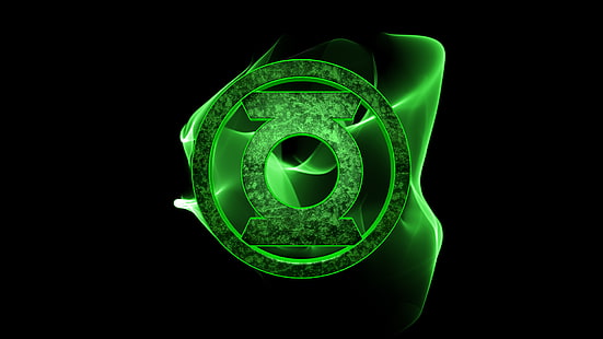 DC Comics, Green Lantern, zielony, Tapety HD HD wallpaper