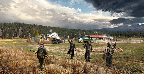 Far Cry 5, video game, Far Cry, Wallpaper HD HD wallpaper
