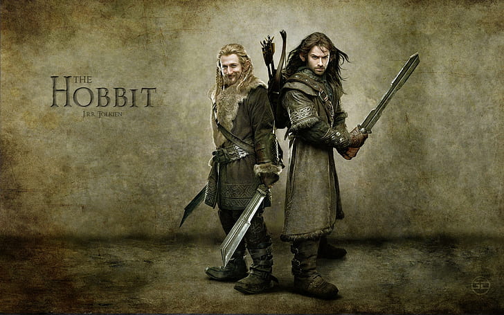 The Hobbit, movies, dwarfs, HD wallpaper
