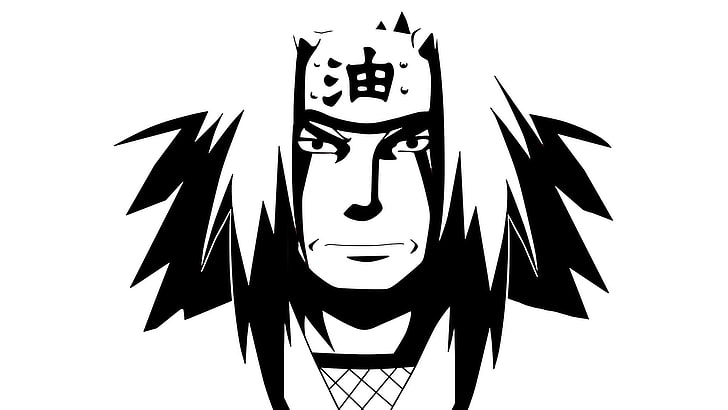 Naruto: Sketsa Jiraiya, Jiraiya, Naruto Shippuuden, Wallpaper HD