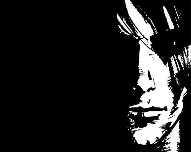 bosquejo de la cara del hombre, Comics, The Sandman, Dream (The Sandman), Fondo de pantalla HD HD wallpaper