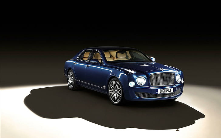 2013 Bentley Mulsanne Executive, sedan azul, Bentley, 2013, mulsanne, executivo, carros, HD papel de parede