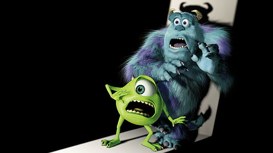 Monsters Inc, monsters, pixar's movies, HD wallpaper HD wallpaper