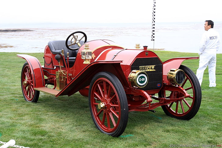 1600x1067, 1910, car, classic, mercer, model301, HD wallpaper