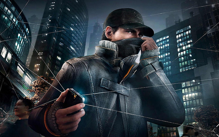 Aiden Pearce i Watch Dogs, WATCH, Dogs, Aiden, Pearce, HD tapet