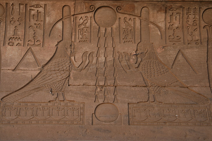 hieroglyphs, HD wallpaper