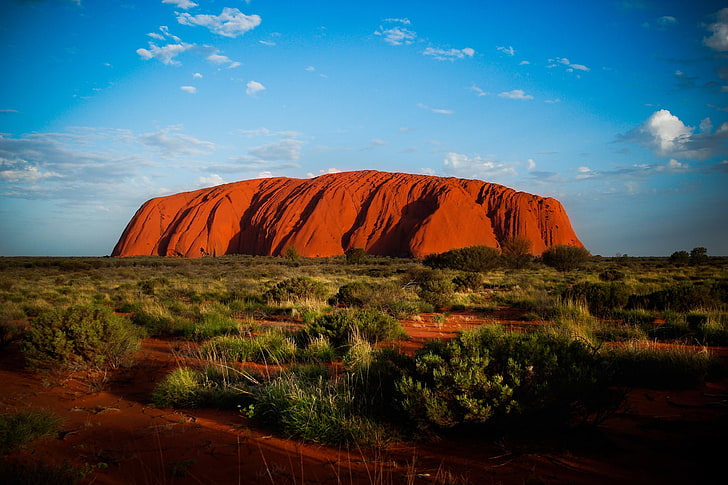Uluru, Australie, rock, Australie, mont Uluru, Ayers Rock, Fond d'écran HD