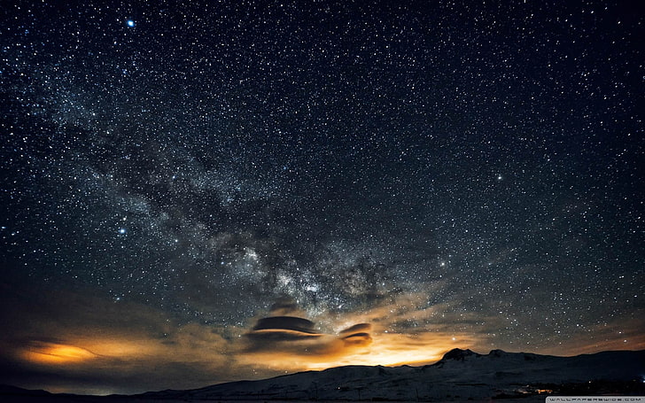 armenia aragats-HD Photo Wallpaper, звездно небе, HD тапет
