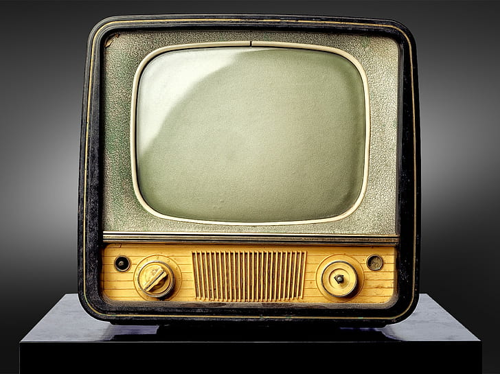 TV, vintage, Fond d'écran HD